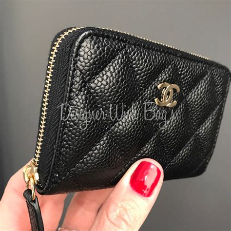 chanel travel wallet ebay|chanel zipped wallet small.